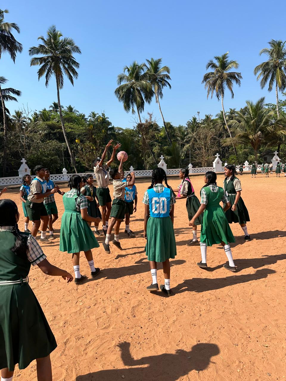 Sports for Development Session for Children of St Thomas school