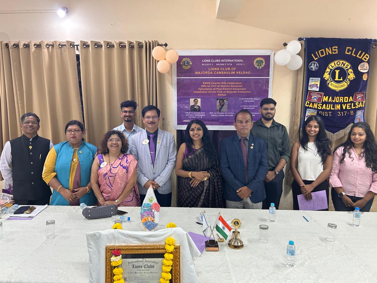 Orientation of new Leo Omega club members