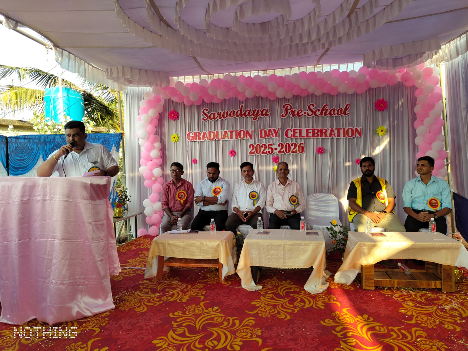 PARTICIPATING WITH SARVODAYA SCHOOL ANNUAL GATHERING.