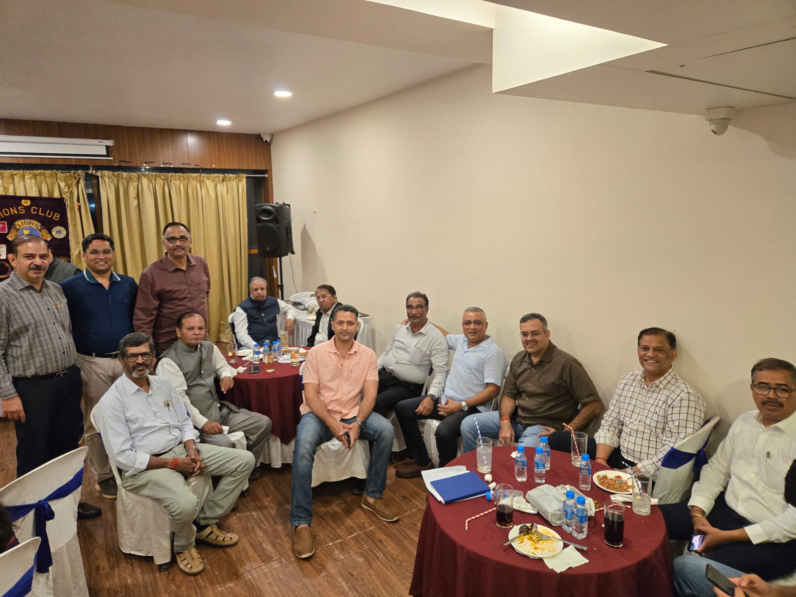 The Board of directors meeting for the month of February.