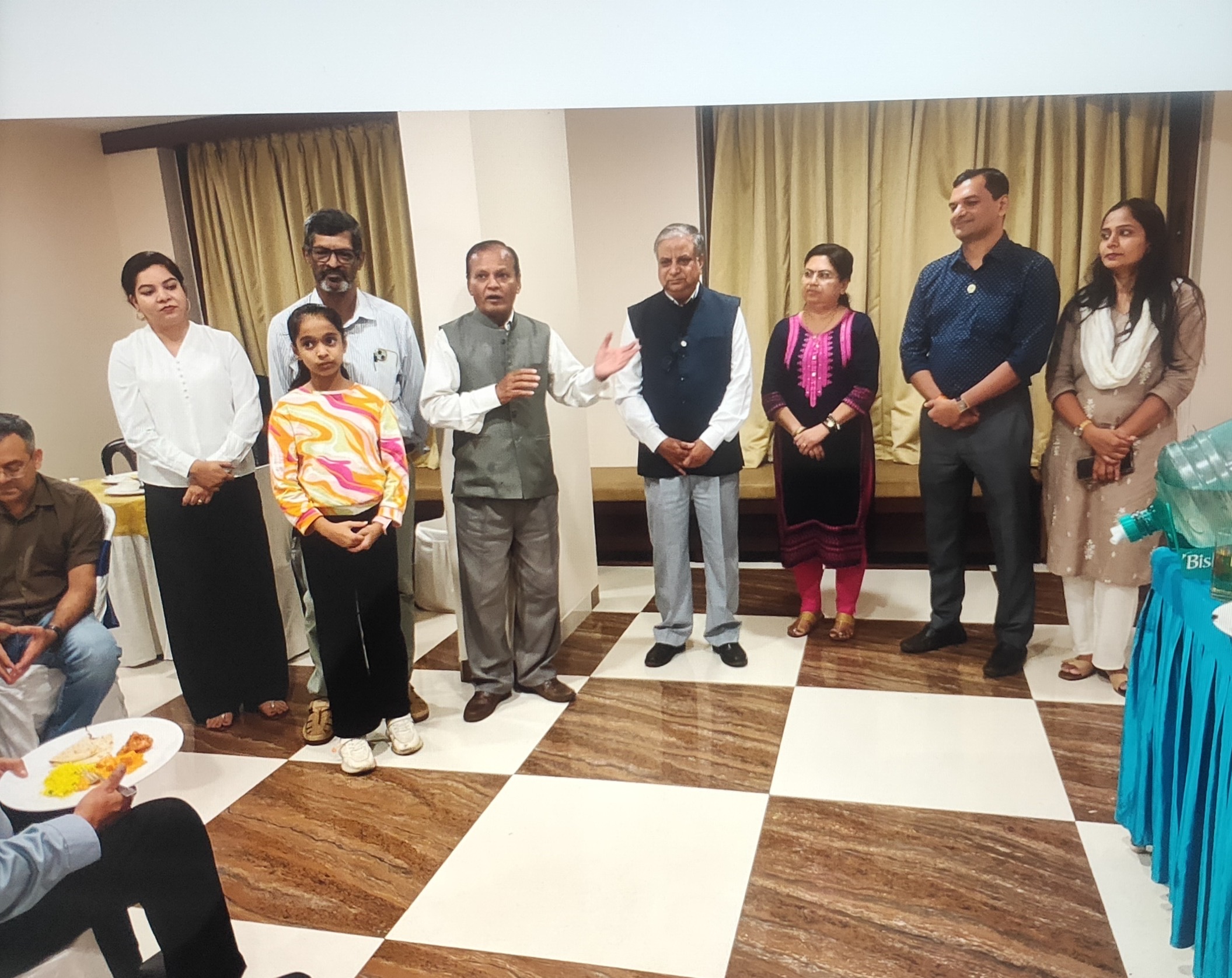 The Board of directors meeting for the month of February.