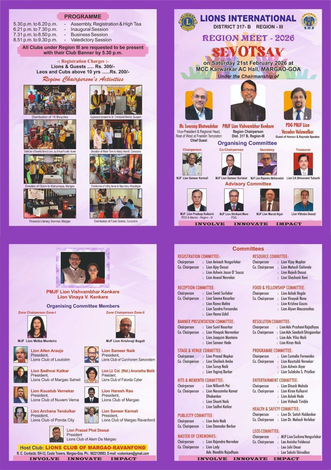 REGION CHAIRPERSON MEET