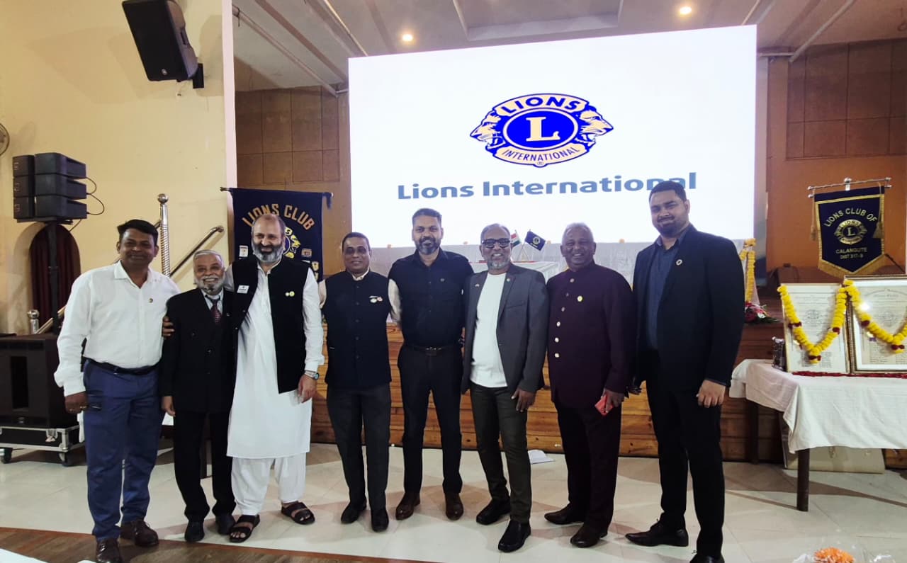 	Attended the Charter  Nite of Lion Club Calangute