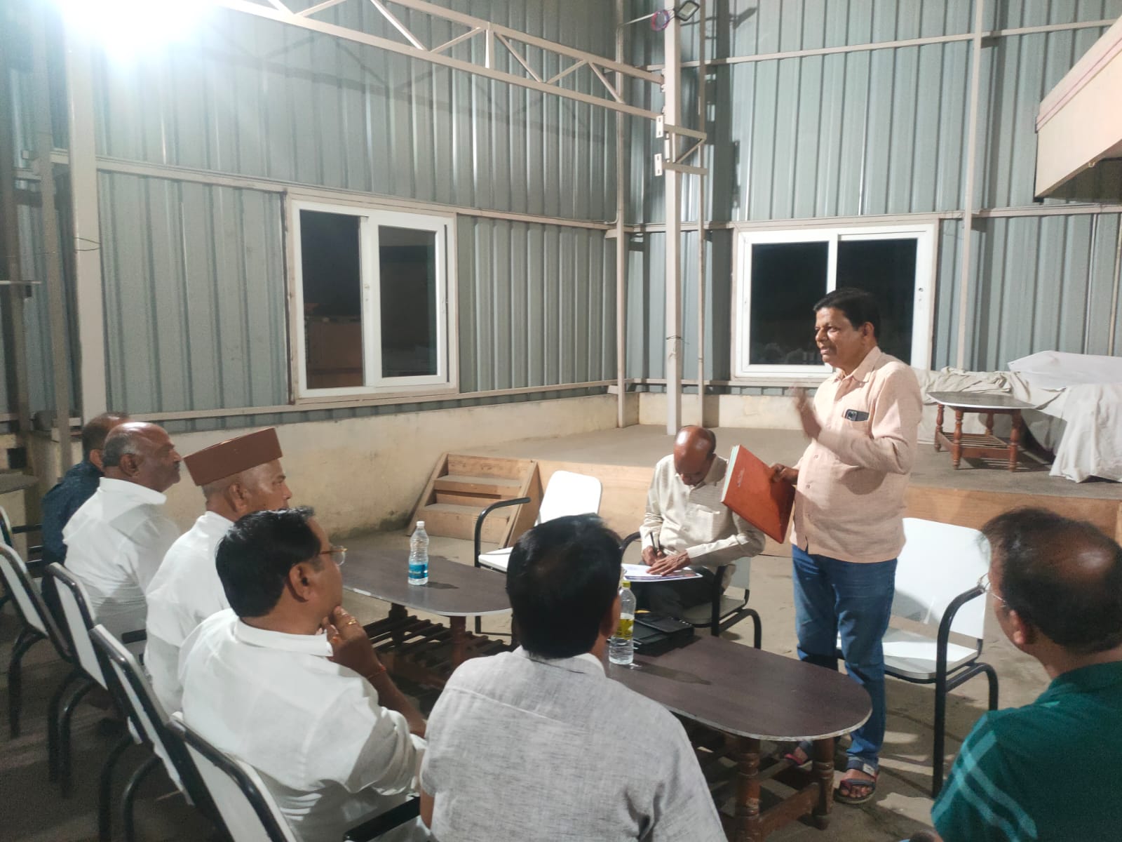 PREPARETION MEETING TO CONDUT A REGION MEET IN ILKAL.