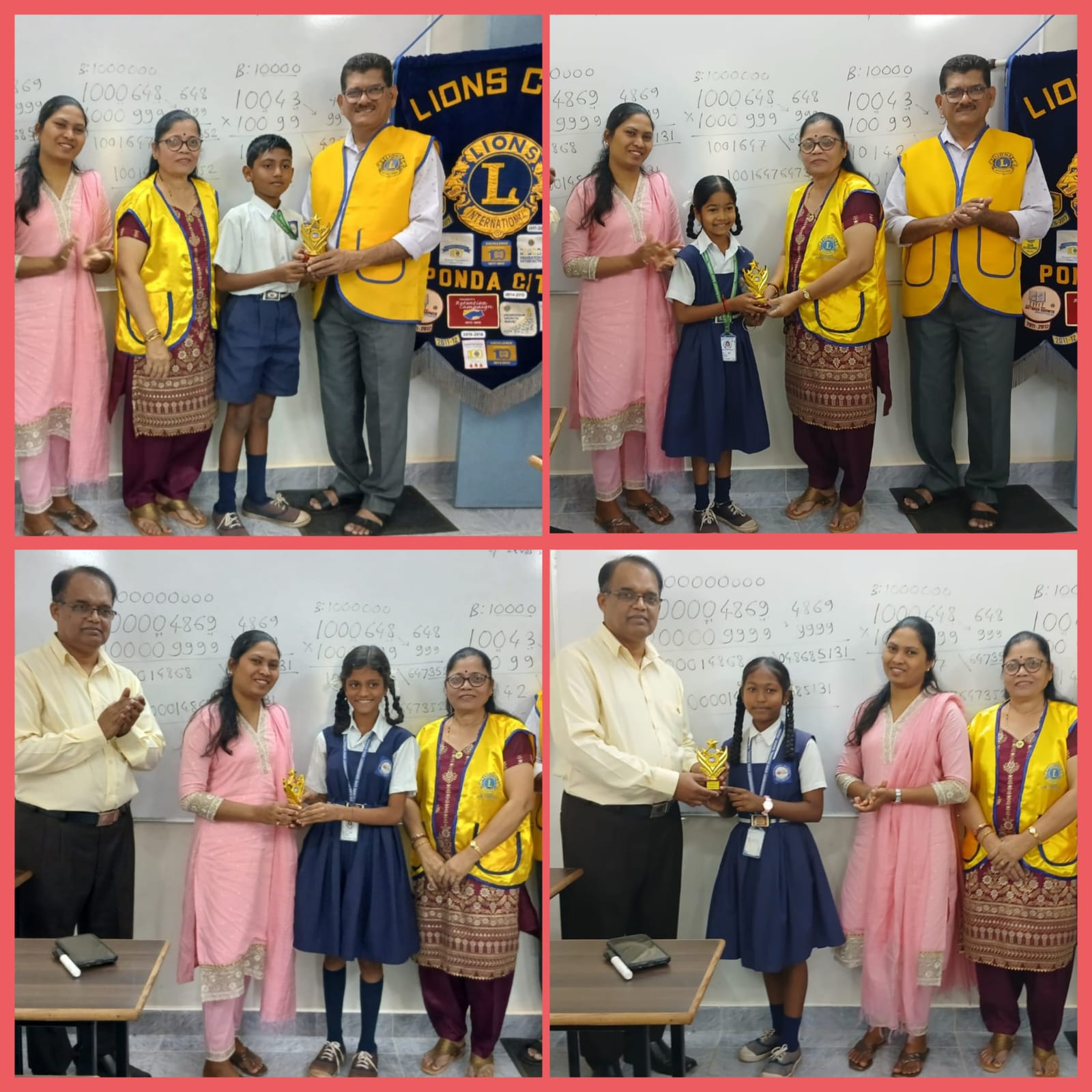 Detailed 3 days Vedic Maths (Part 1) Workshop by Lions Club of Ponda City