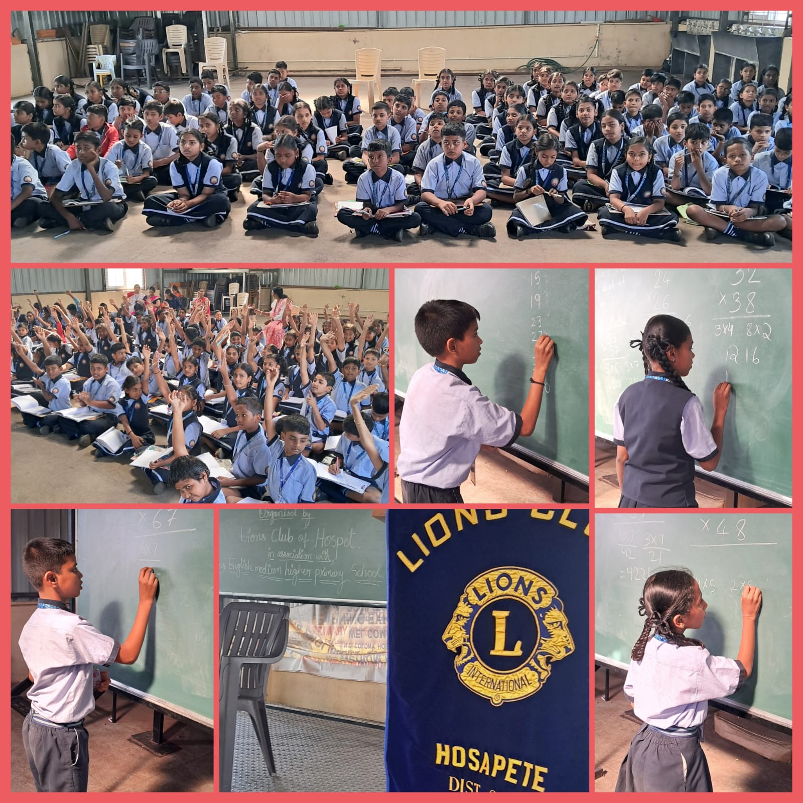 Introductory Vedic Mathematics Workshop by Lions Club of Hospet