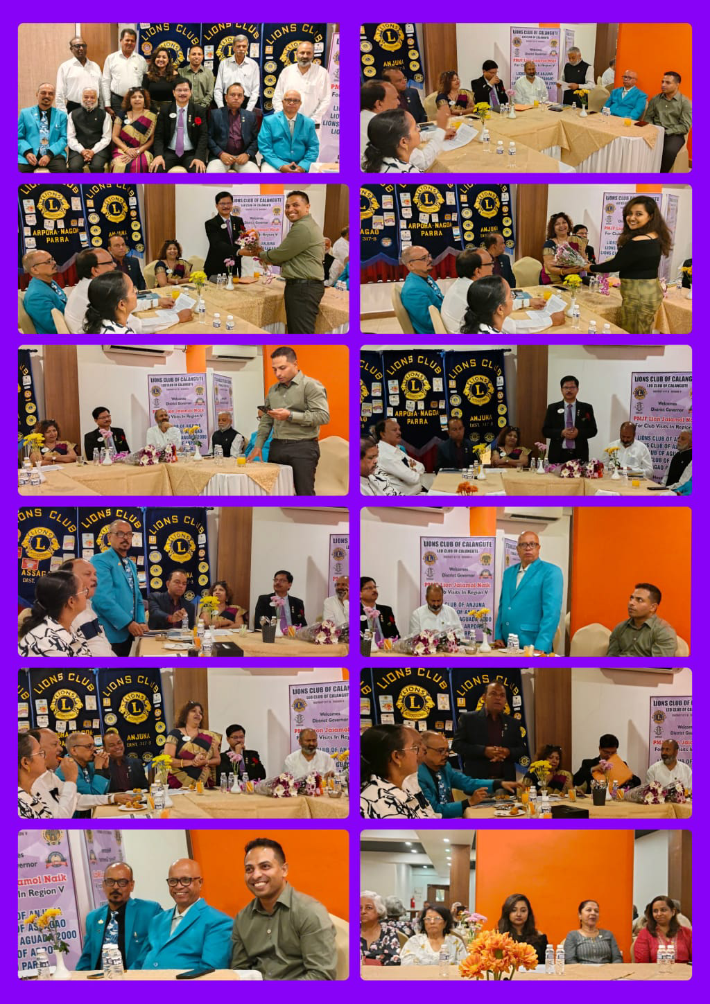 DGs VISIT TO 5 CLUBS OF REGION 5 ZONE 1 JOINTLY