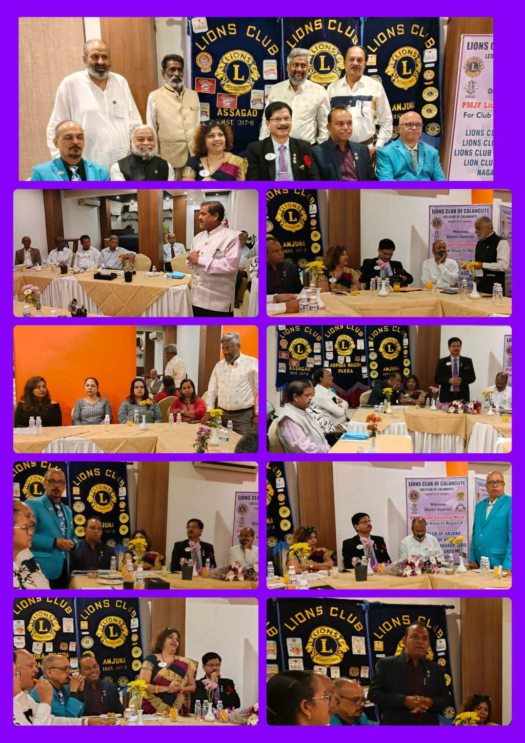 DGs VISIT TO 5 CLUBS OF REGION 5 ZONE 1 JOINTLY