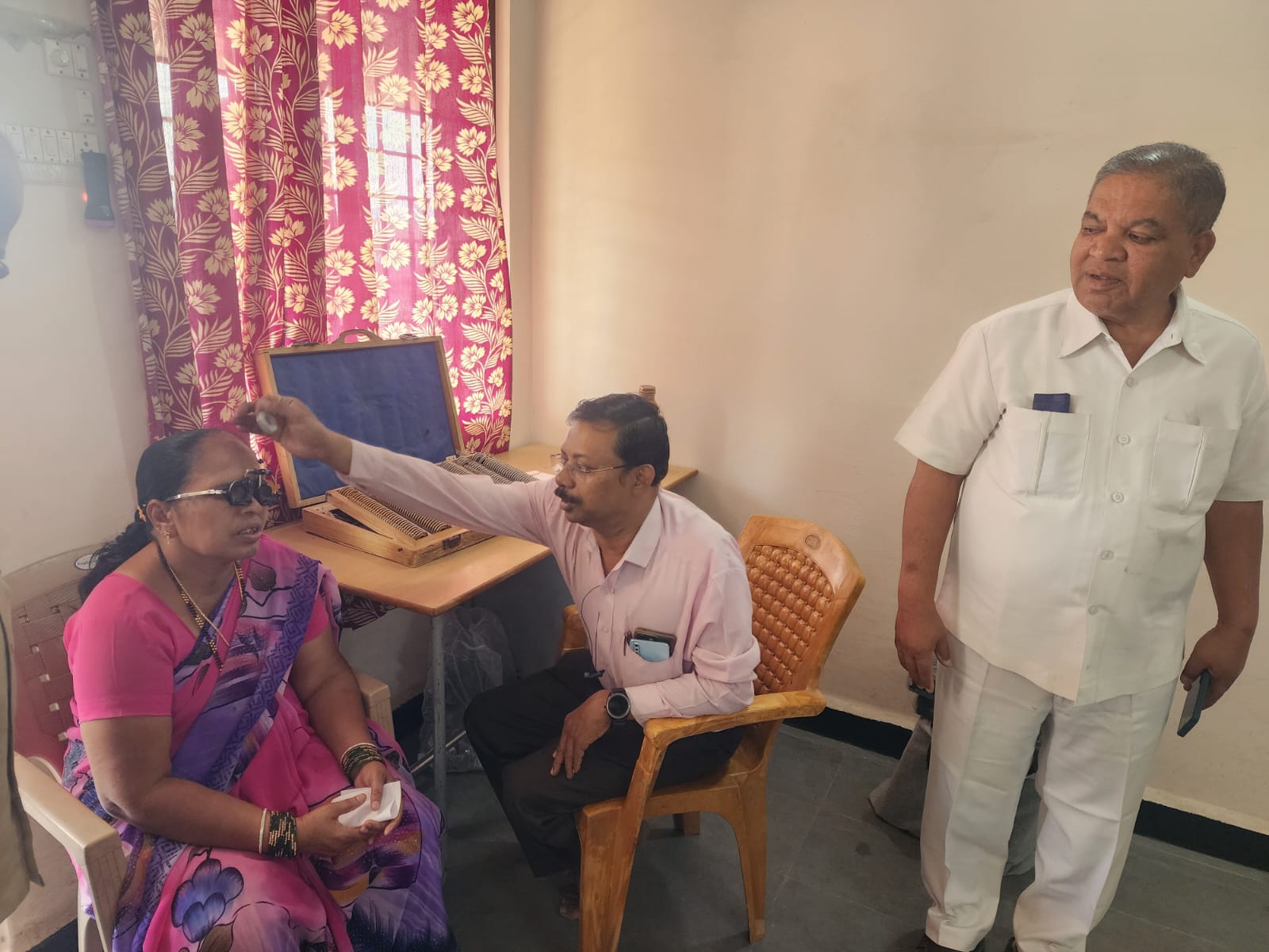 EYE CHECKUP CAMP AT NWKRTC DEPOT