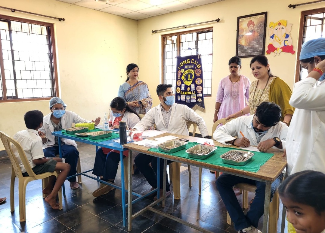 Oral Health Checkup and Treatment Camp 