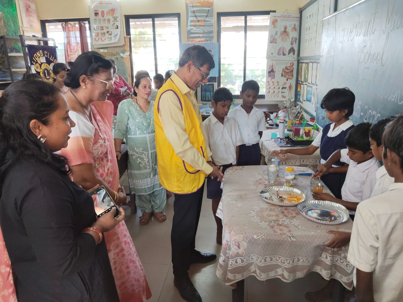 science  exibition at govt school dabolim