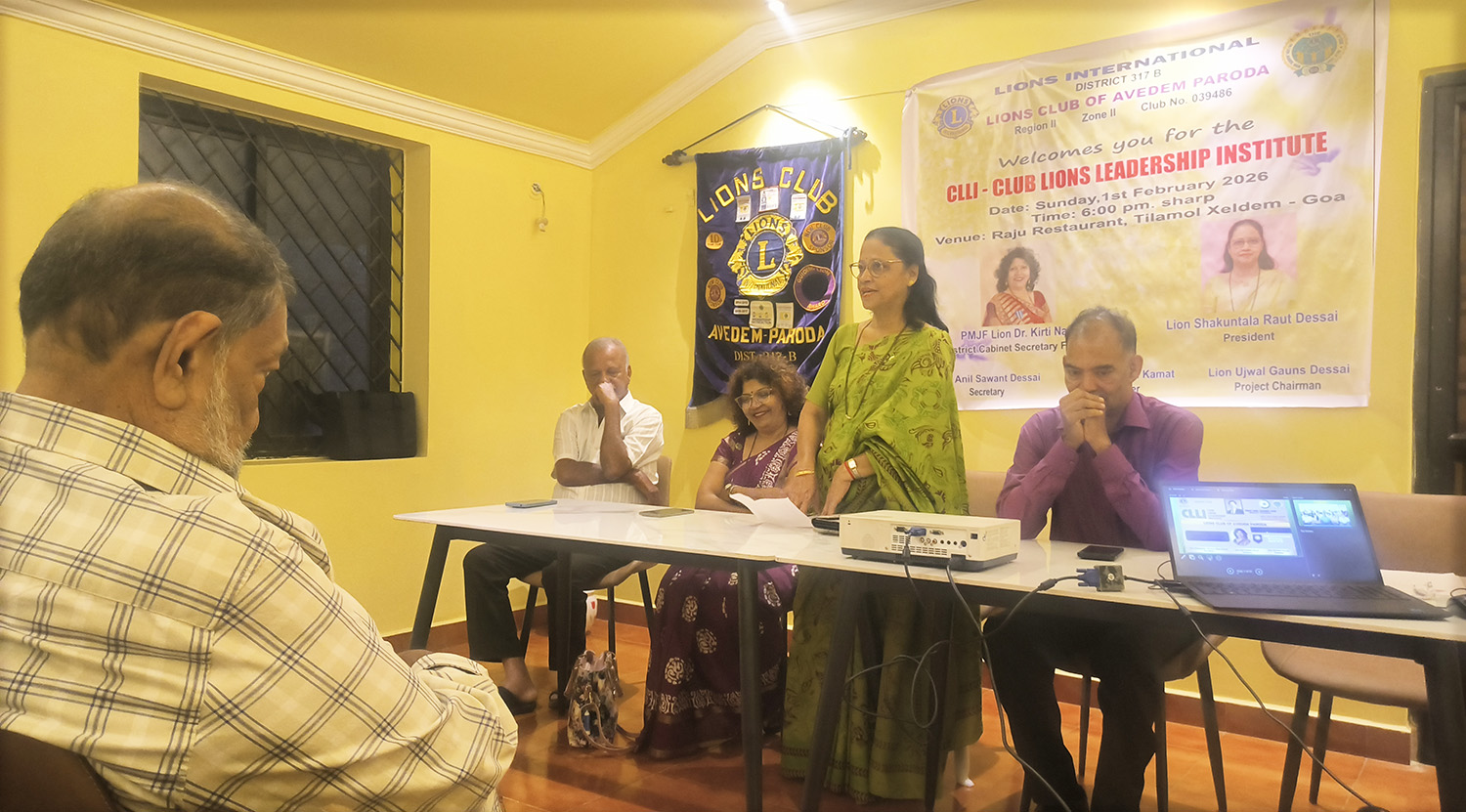 Attended CLLI Organised by LC Avedem PAroda with Resource Person PMJF Lion Dr Kirti Naik DCS and FDI Graduate