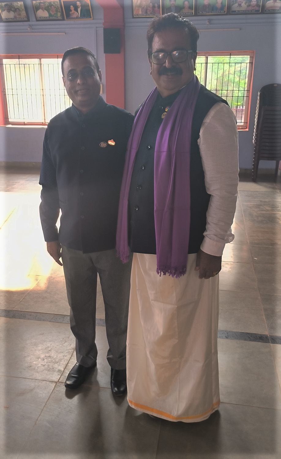 Meeting With RDC Environment Lion RH Naik at LC Honnavar with regards to 03rd World wide week of Service on Environment