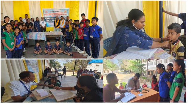 ANNUAL HEALTH CHECK UP CAMP TO SVEM SCHOOL PRIMARY STUDENTS