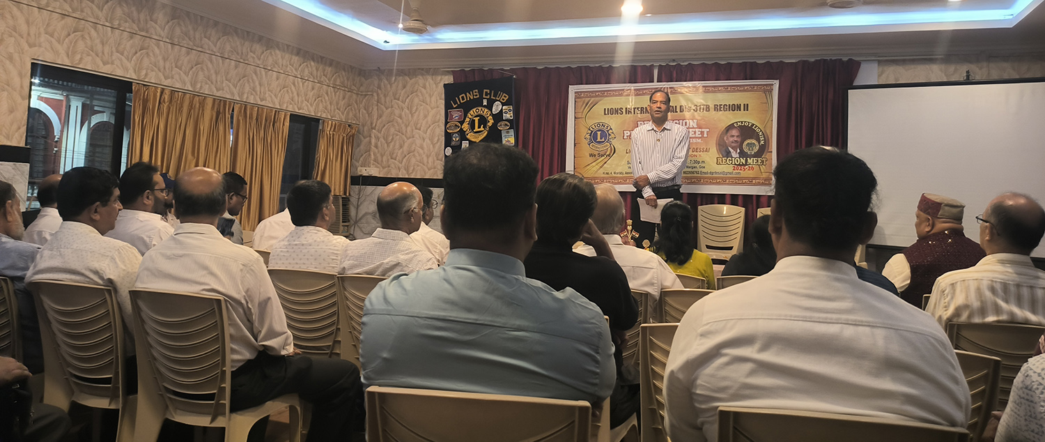 Attended the Pre Region Meet Preparatory Meet of Our Region Chairperson Lion Dharmu Raut Desai Region 2 at Margao