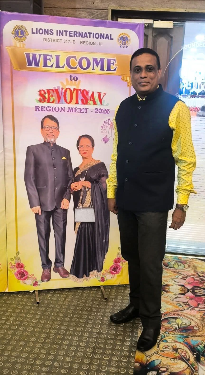 Attended Region Meet Of Region Chairperson Lion Vishvamber Kenkre at MCC Hall with Theme Sevotsav - Inspire, Innovate and Impact.