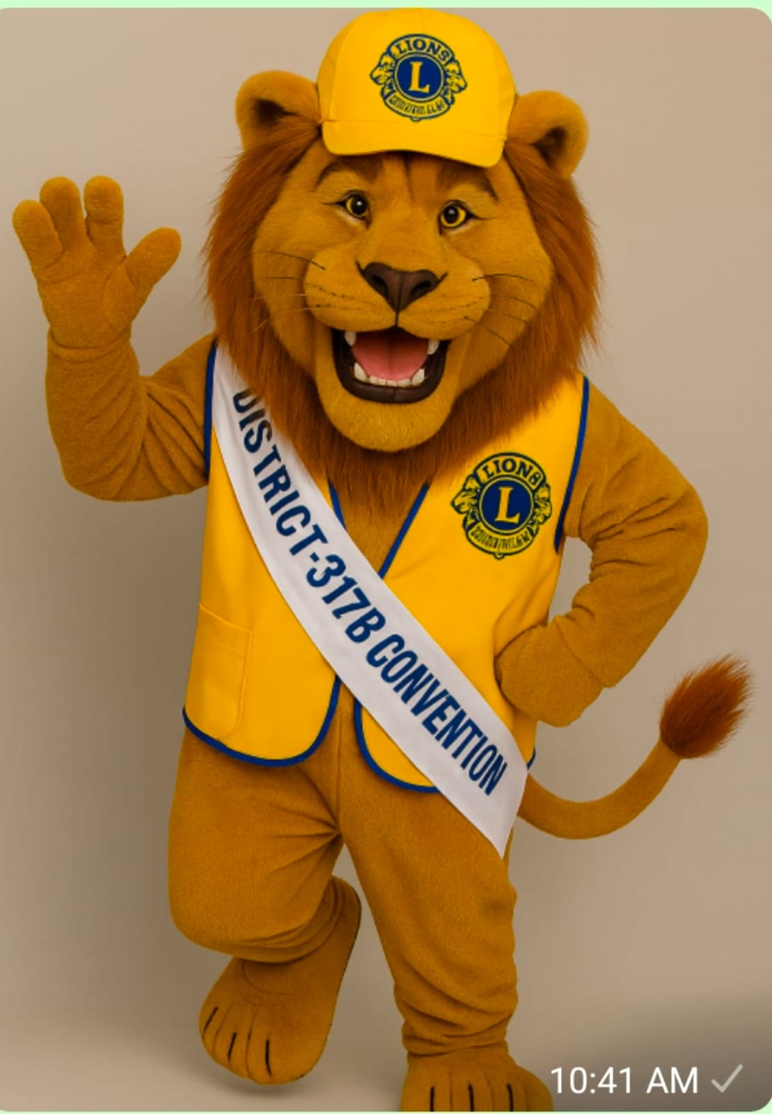 DESIGNING A MASCOT MODEL (DRAFT) FOR ANNUAL DISTRICT CONVENTION 2026