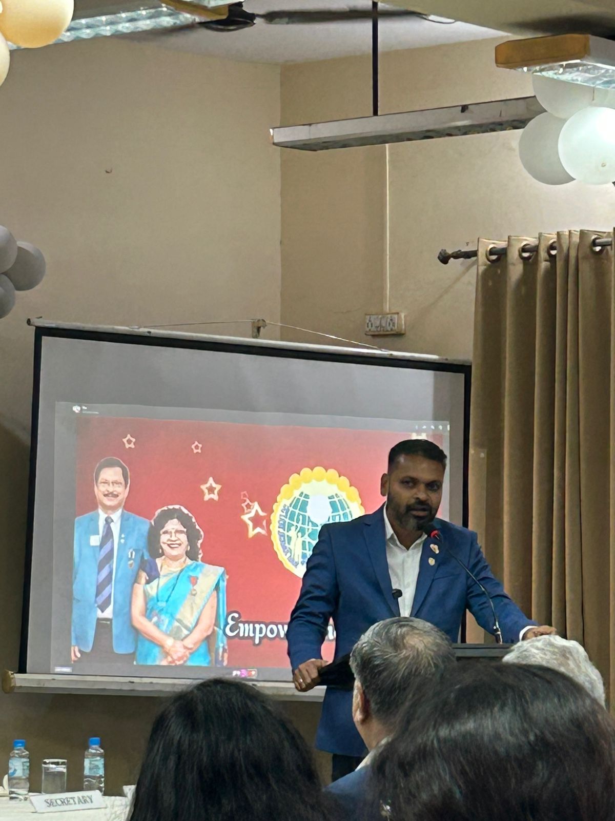 Attended DG Visit at Lion Club Majorda