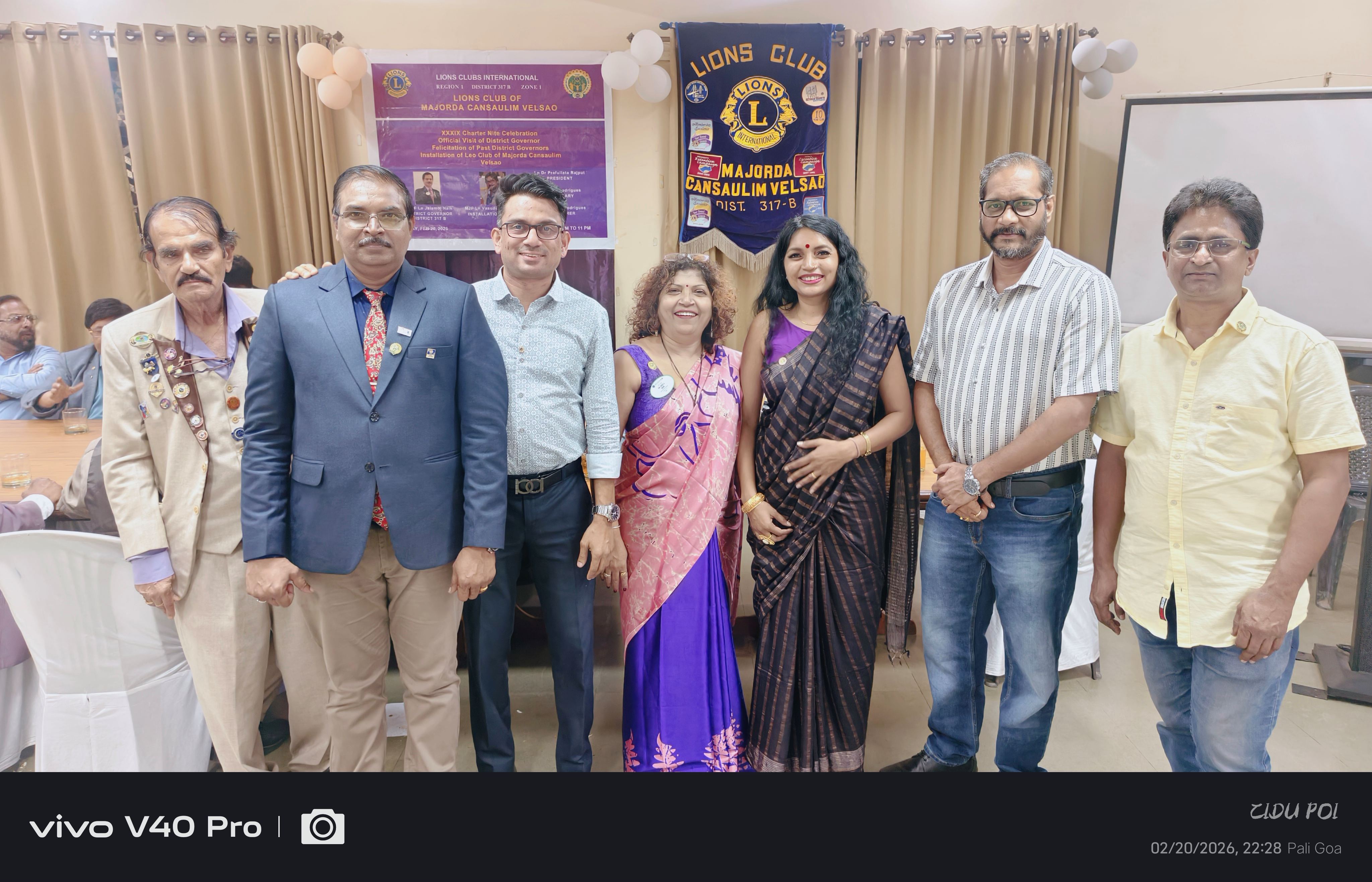 VISIT TO CLUB Majorda Cansavlim Velsao FOR DG VISIT