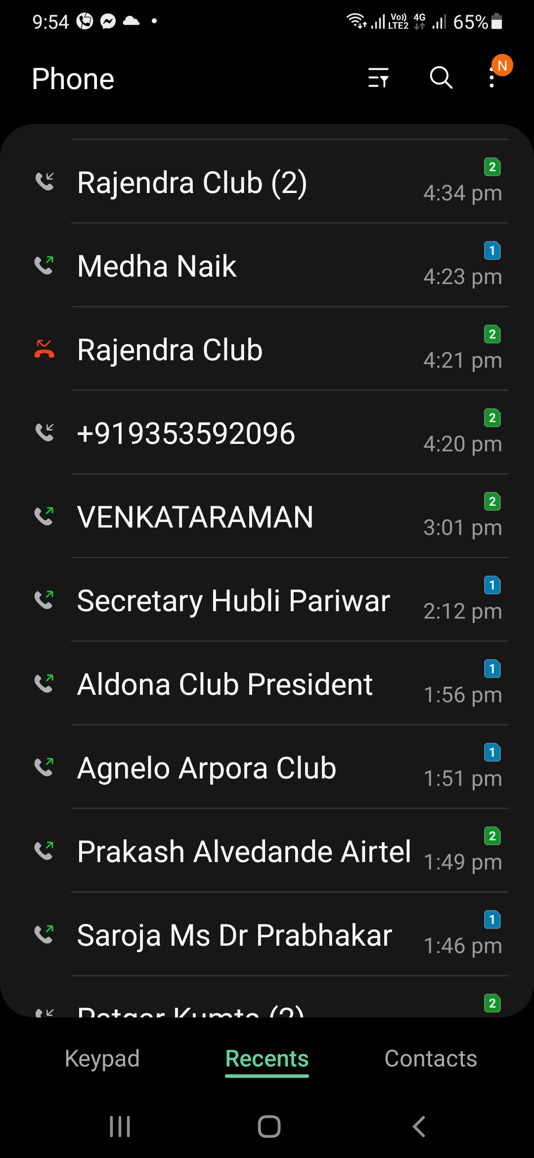 Contacting Clubs.