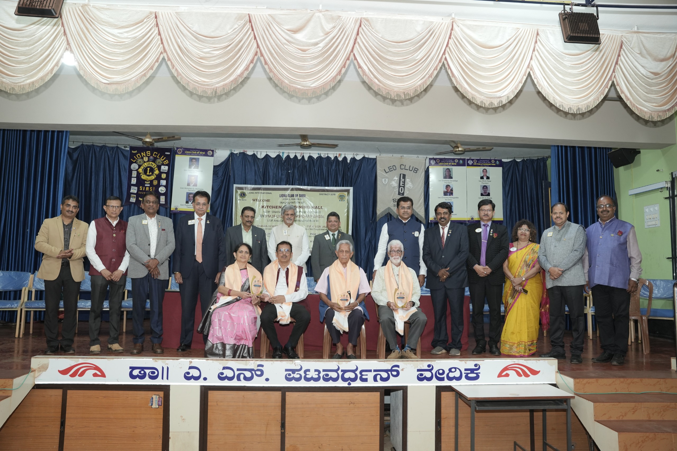 LCIF GRANT FUNDED BUILDING INNAUGURATION AND STARTED A NEW PERMANENT PROJECT UNDER RELIVING HUNGER PROJECT