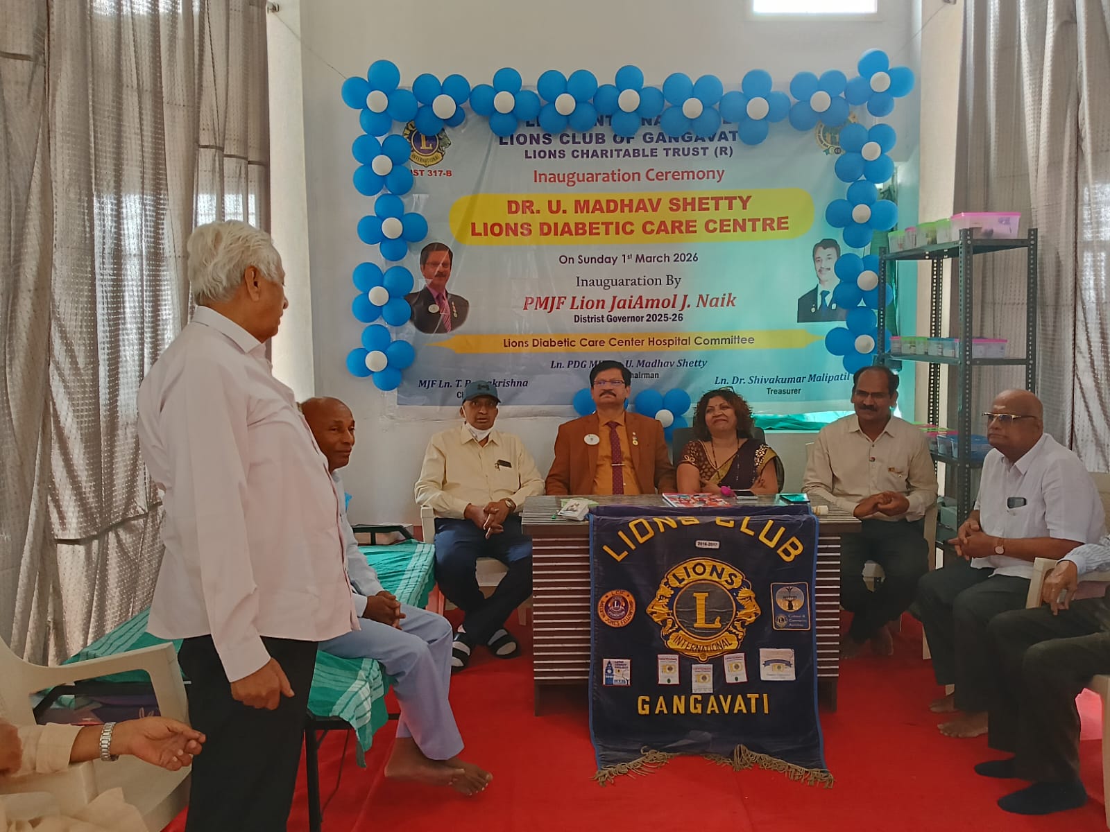 Inauguration of lions Diabetes centre