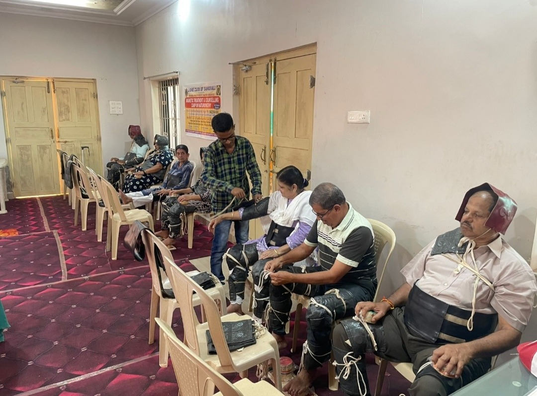 Magnetic Treatment and Counseling Camp on Naturopathy 