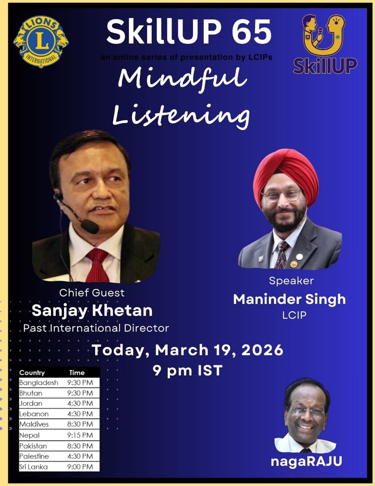 Topic : Mindful Listening