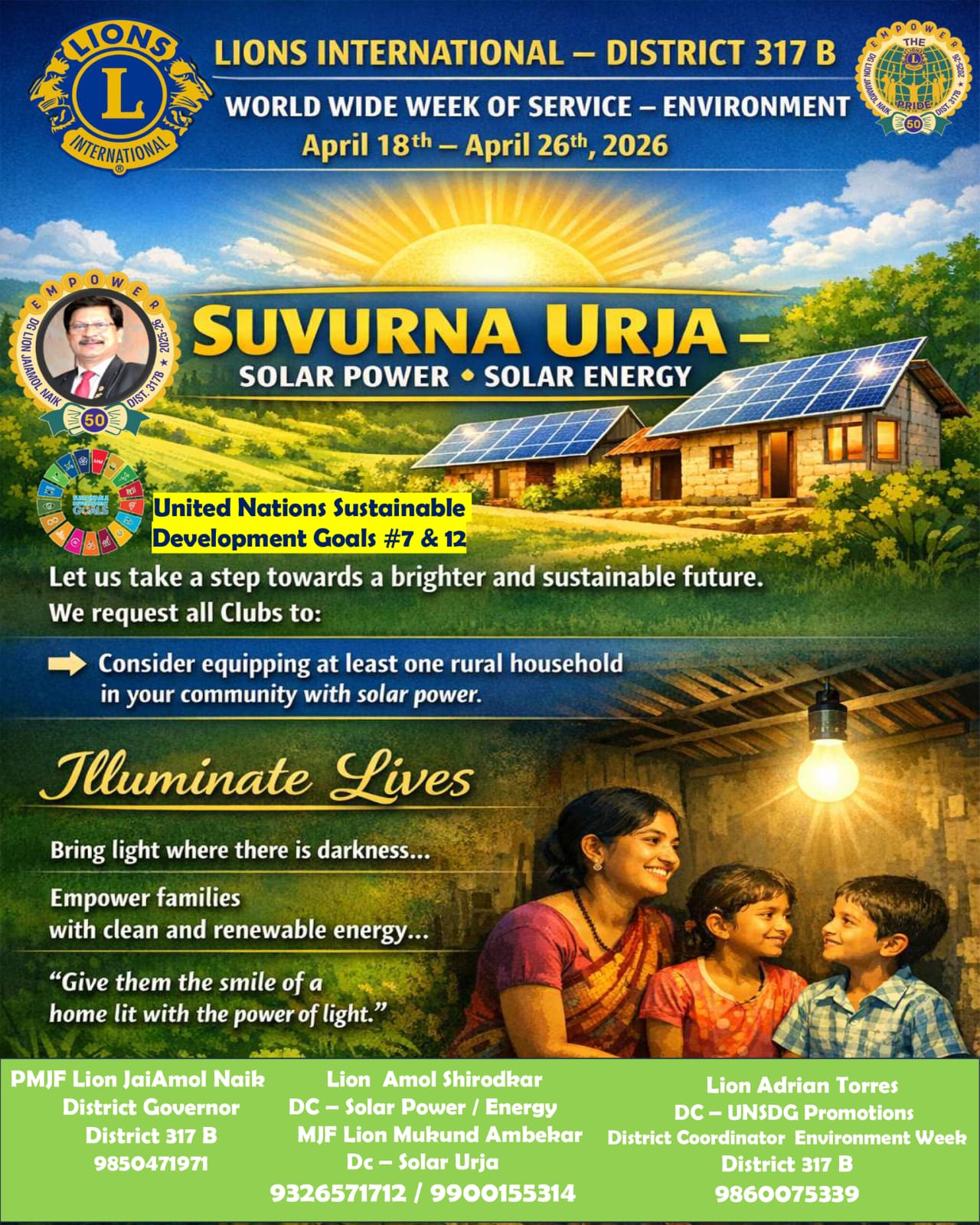 Disict Program For Environment Week 2026 - Suvarna Urja