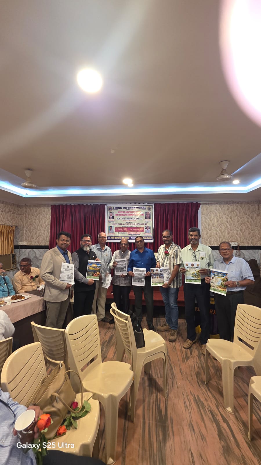 Attended 3rd Zone Advisory Meet Of Region 13 Zone 2 of ZC Lion Krishnaji Bagali at Margao Residency Margao