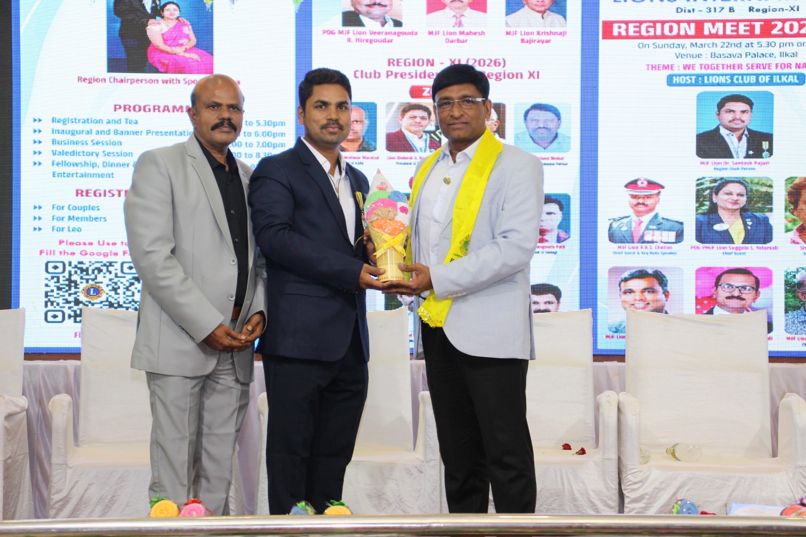 FOR SPESHAL INVITES FALITIATED IN  REGION MEET PROGRAMME. 