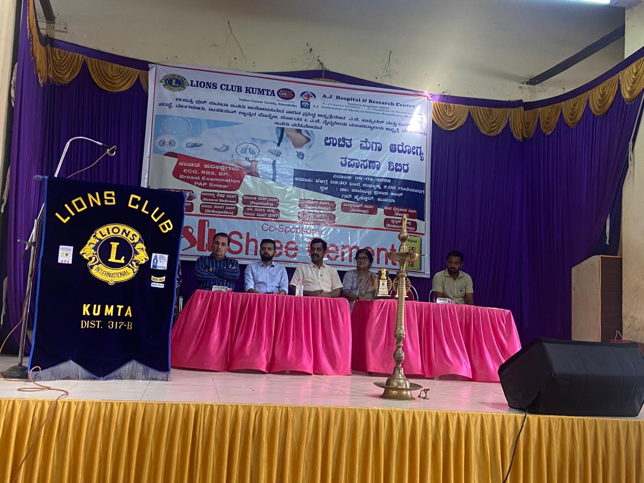 Mega Health Check-up camp