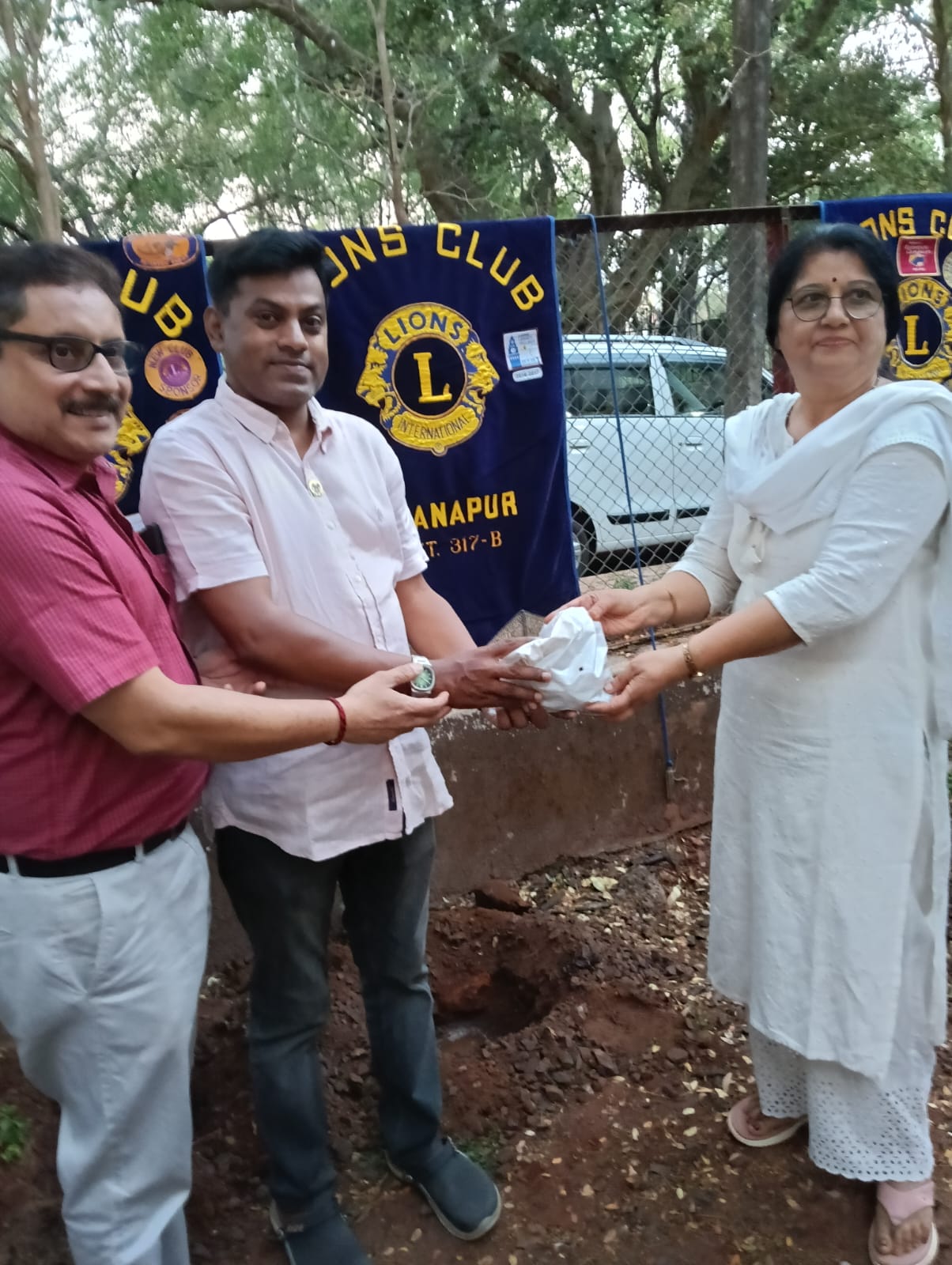 Distribution of Seed Balls to all the clubs of Region. A few were also planted