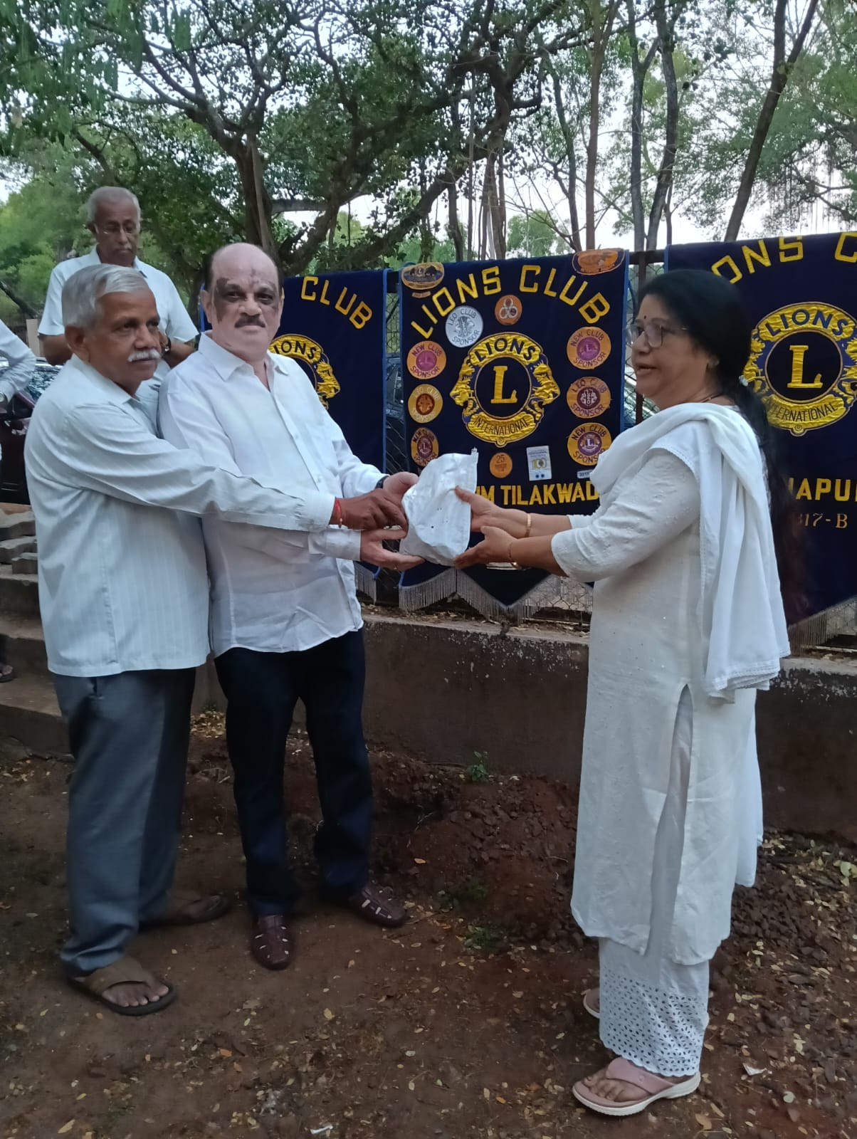 Distribution of Seed Balls to all the clubs of Region. A few were also planted