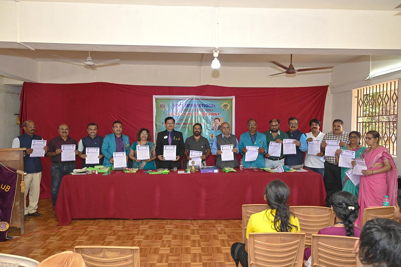 DG annual visit to Gokarna Club. 