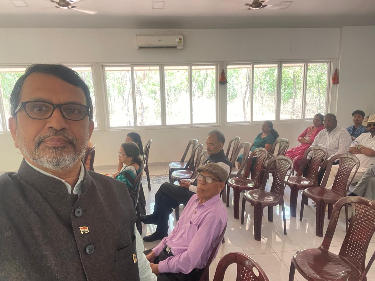 Rc visit to our region club , ie LC of Fatorda Cyber on 12th April at Karwar