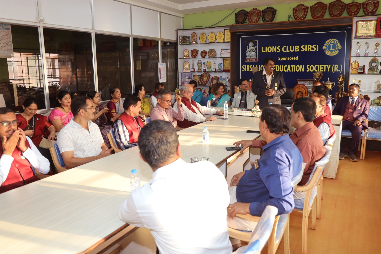 SPECIAL BOD MEETING CONDUCTED DURING DG OFFICIAL VISIT