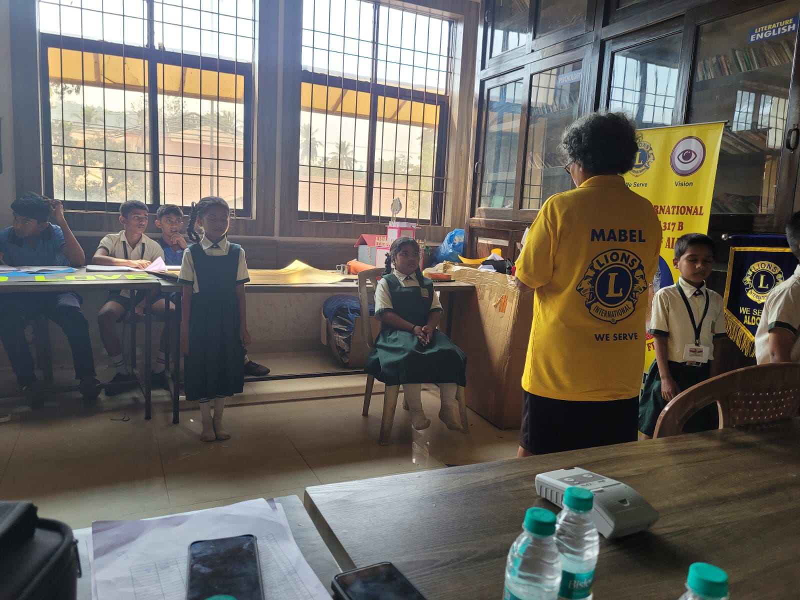 Vision screening for students