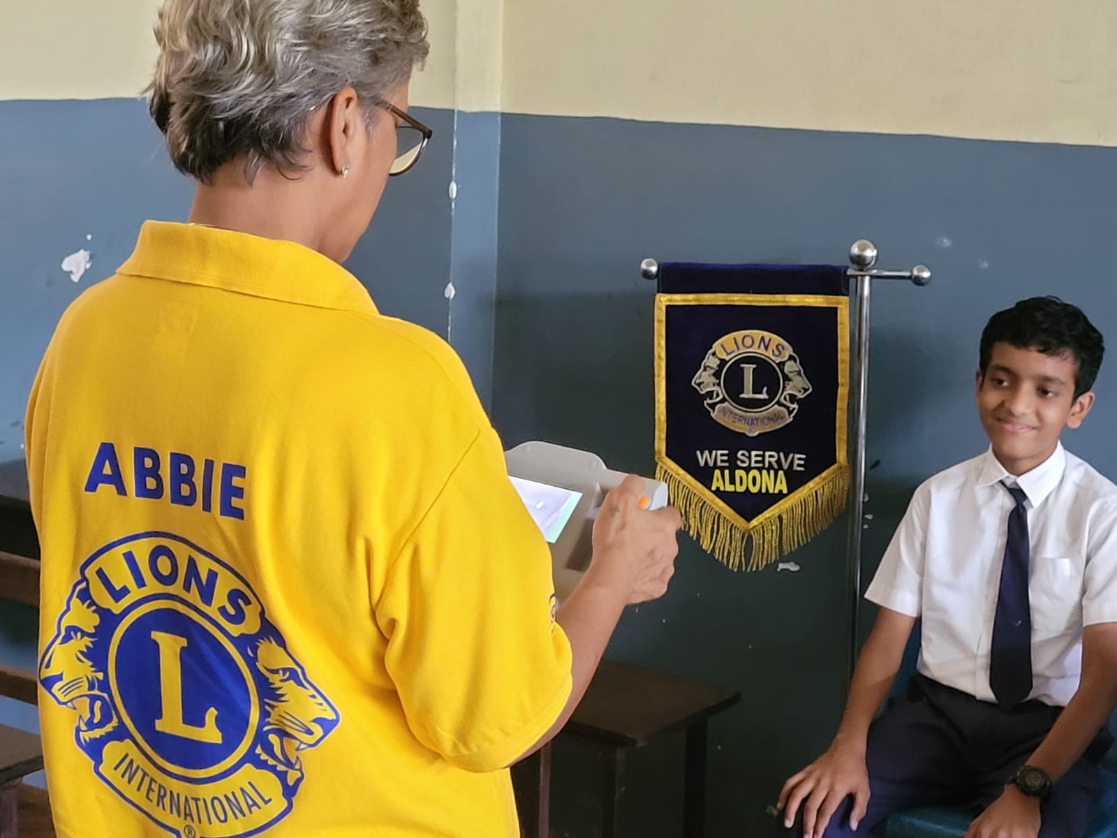 Vision screening for students