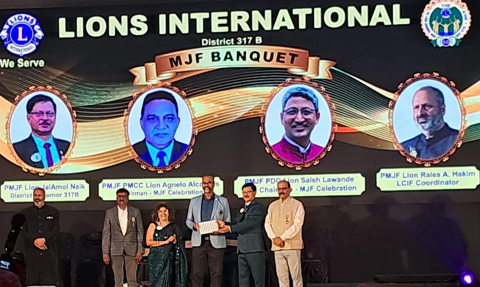 Attended MJF Dinner