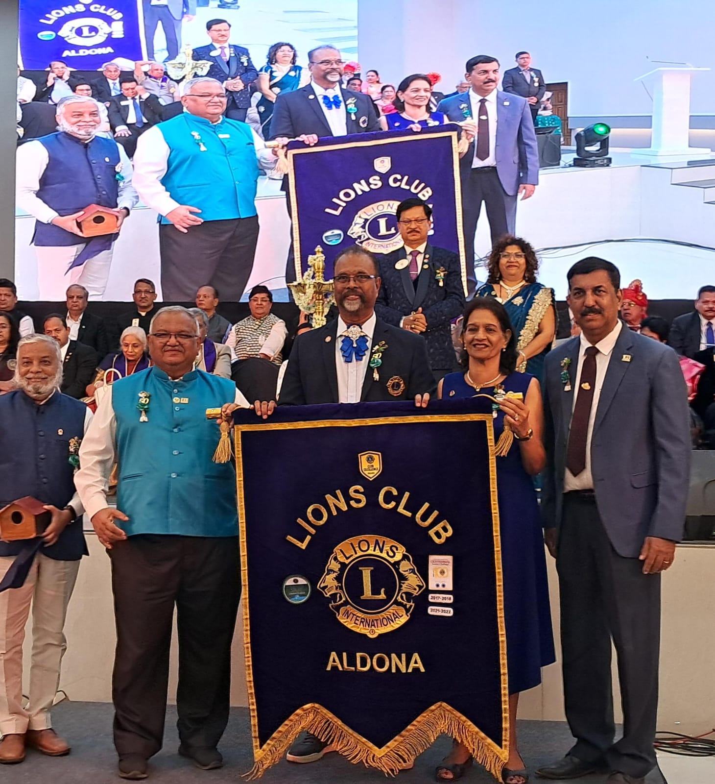 Registered and attended District convention