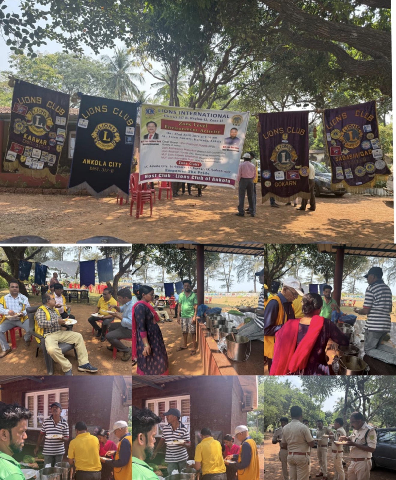Food distribution in all frontline workers 
