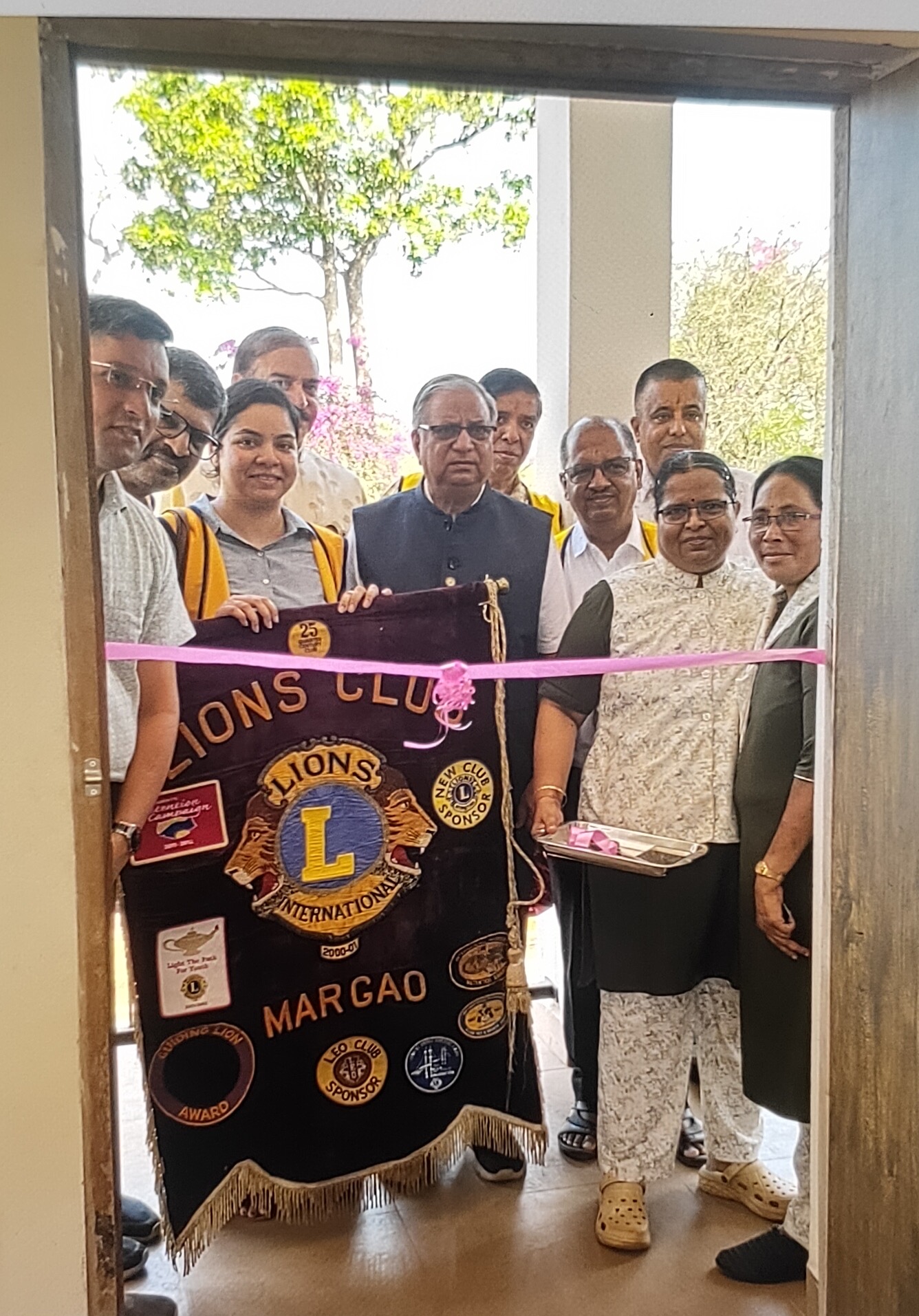 Donation of school benches