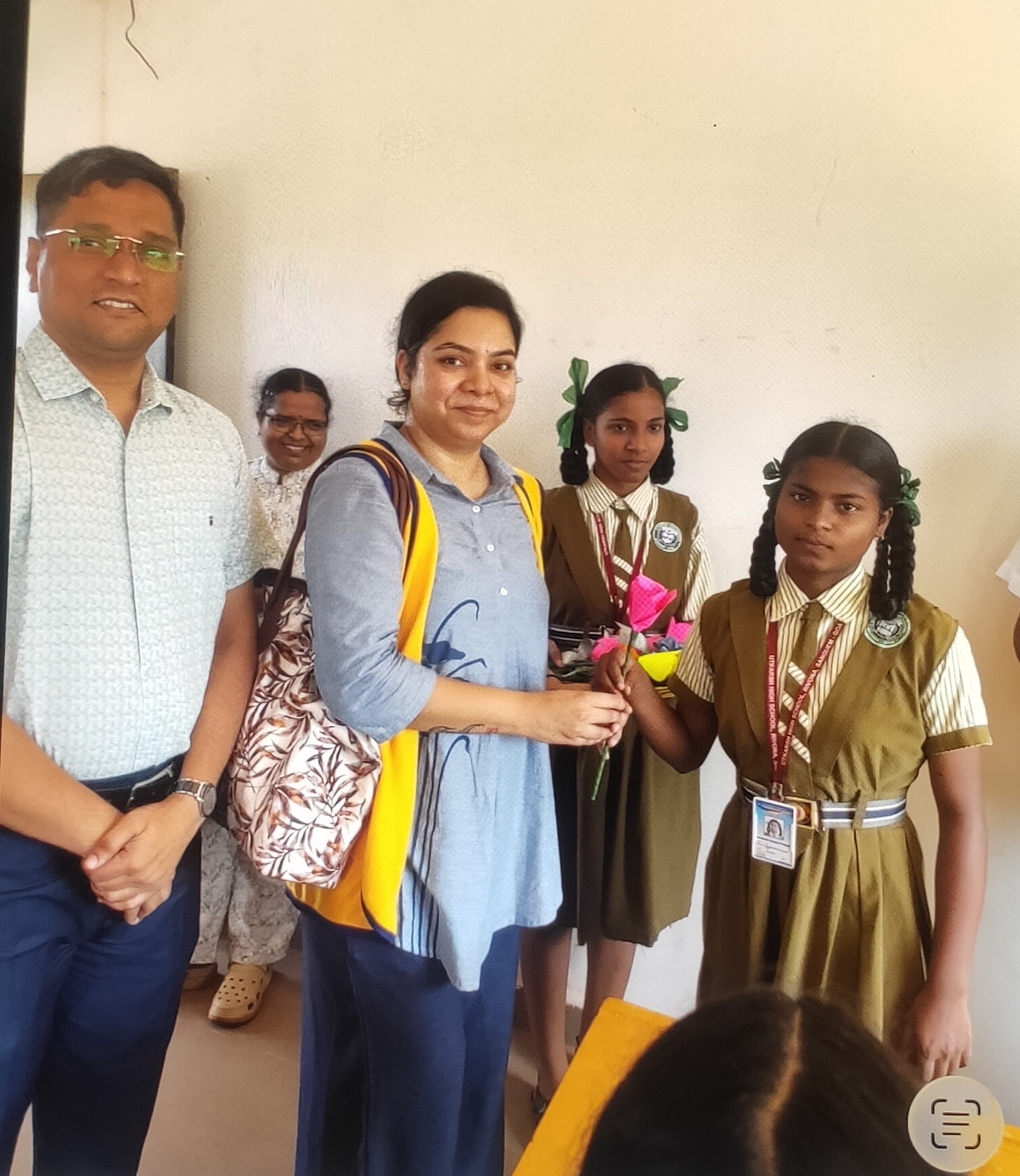 Donation of school benches