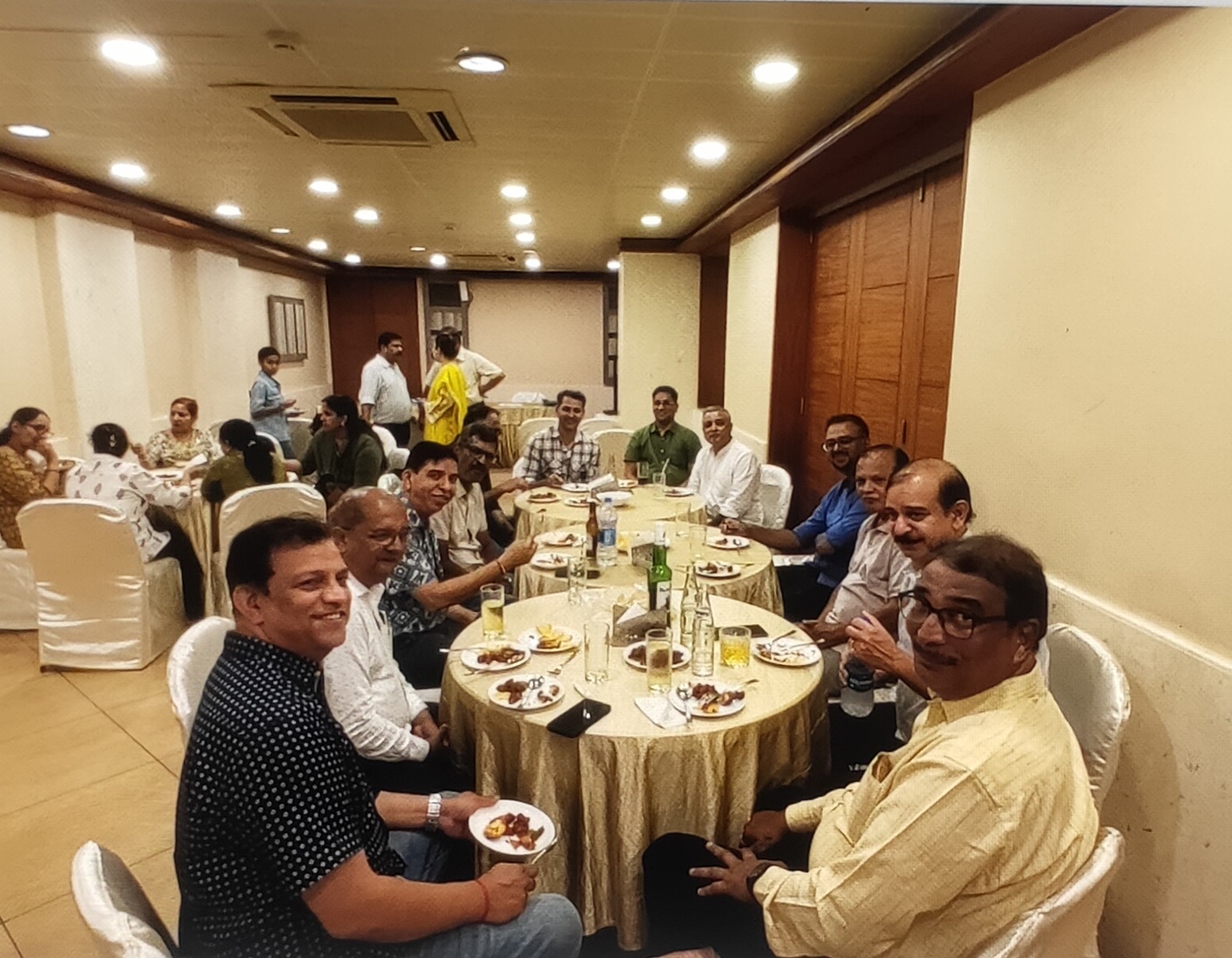 The board of directors meeting was held for the month of April