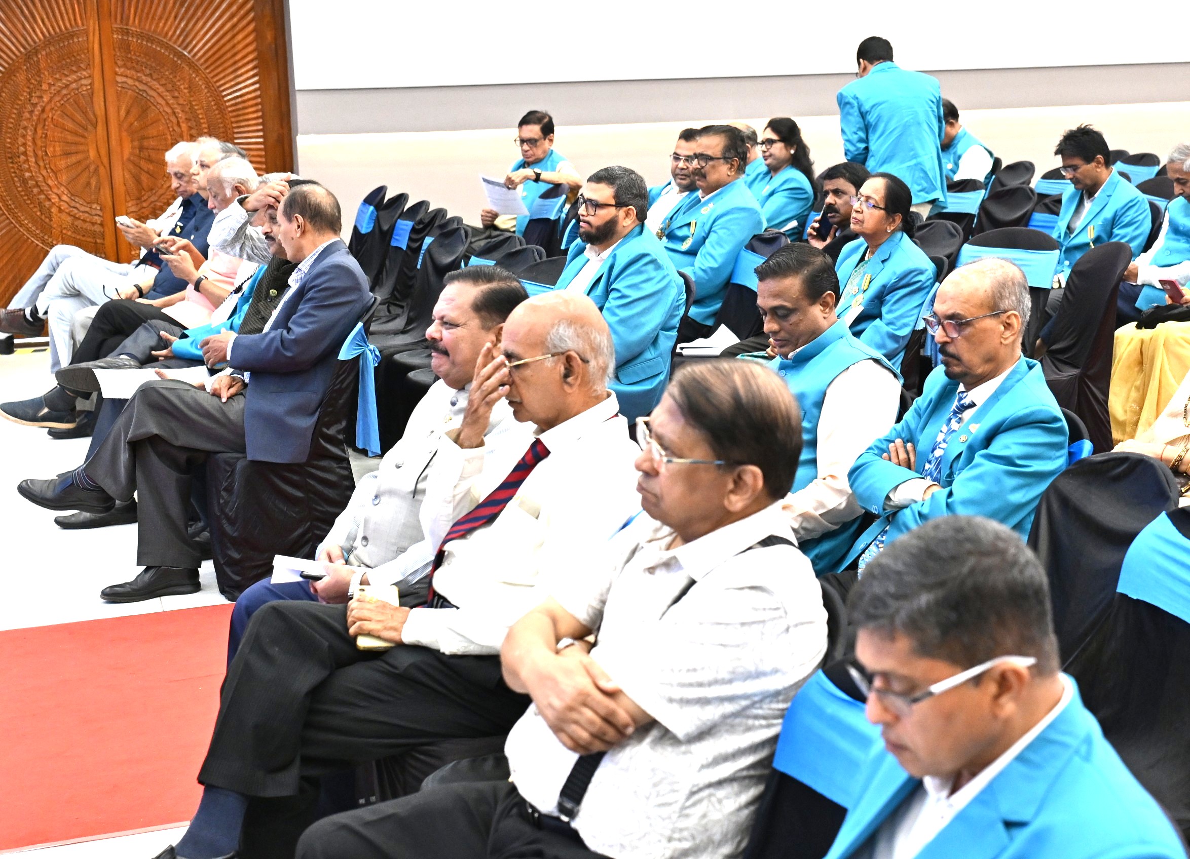 Attended the 4th Cabinet Meeting at Maratha Sankul Porvorim