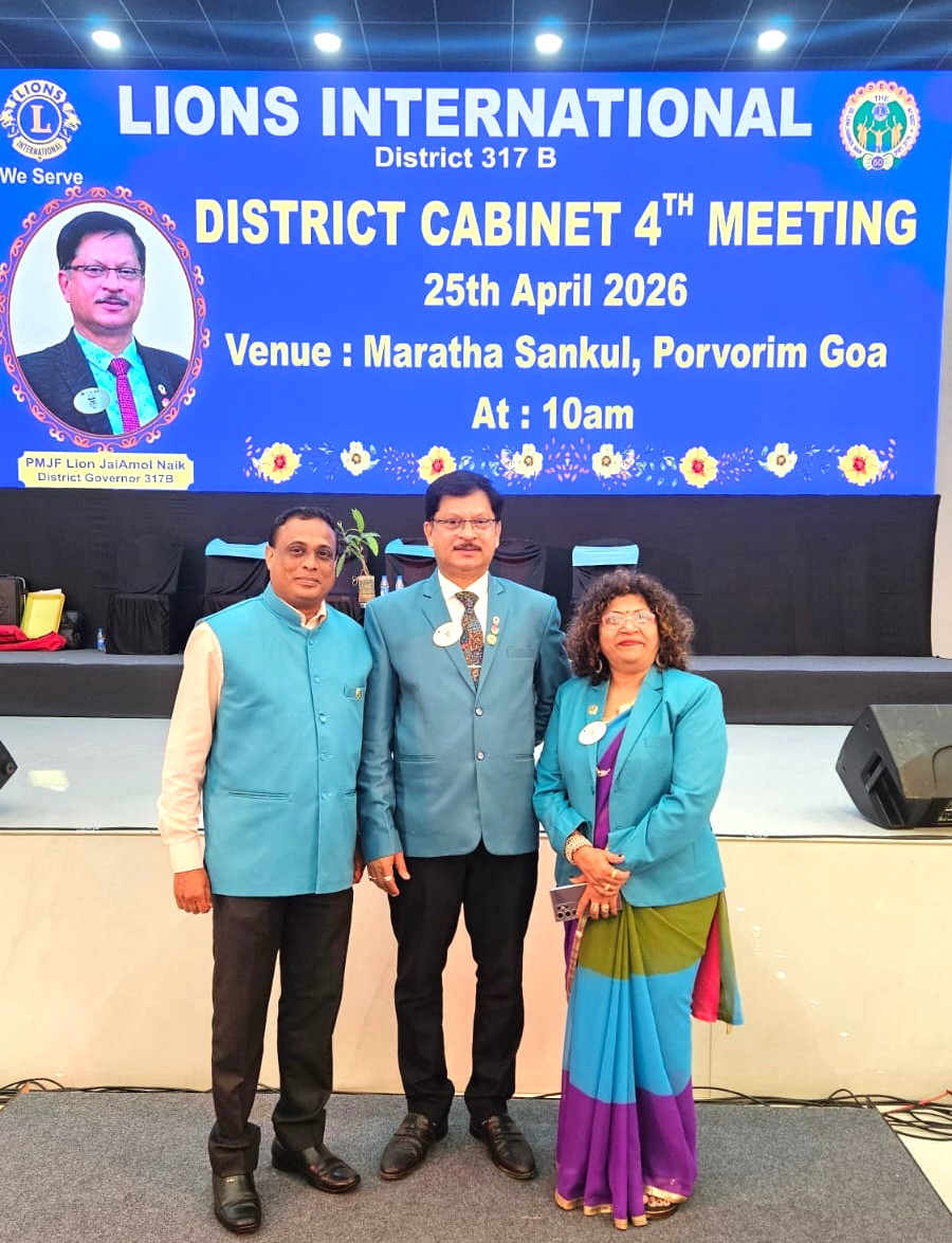 Attended the 4th Cabinet Meeting at Maratha Sankul Porvorim