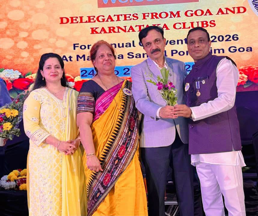 Attended the 50th District Convention at Maratha Sankul Porvorim Hosted By Lions Club of Sanquelim