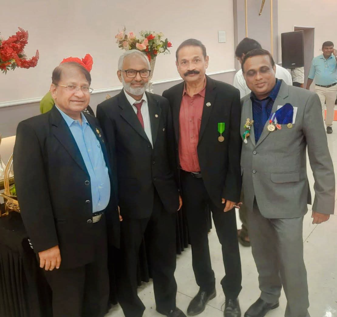 Attended the 50th District Convention at Maratha Sankul Porvorim Hosted By Lions Club of Sanquelim