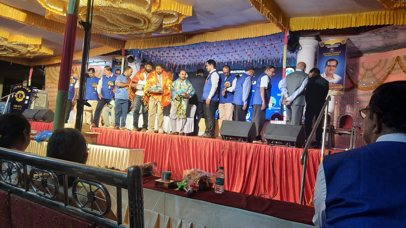 attended Golden jubilee celebrations at kumta 